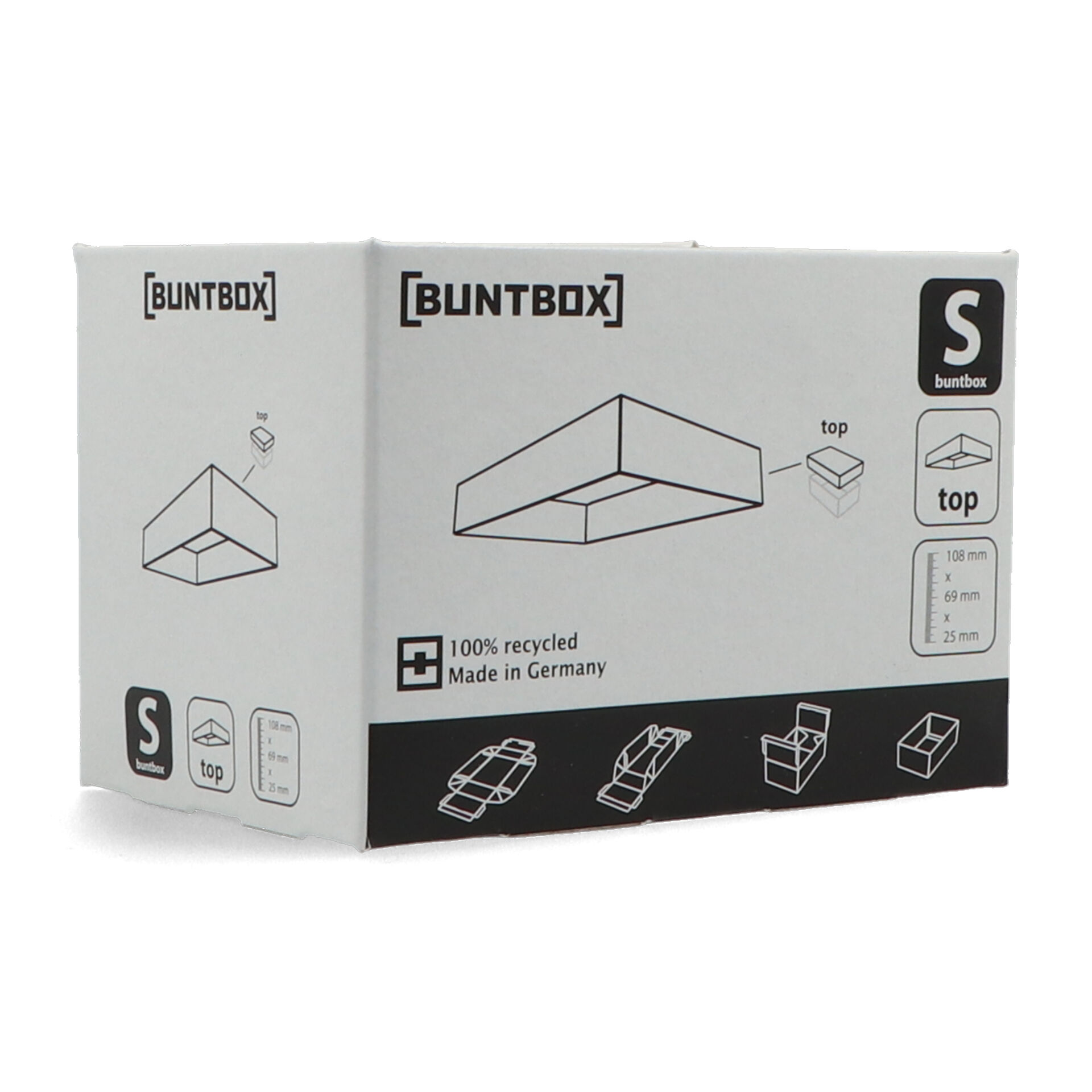 Leer- Display 24 x Buntbox S Oberteil