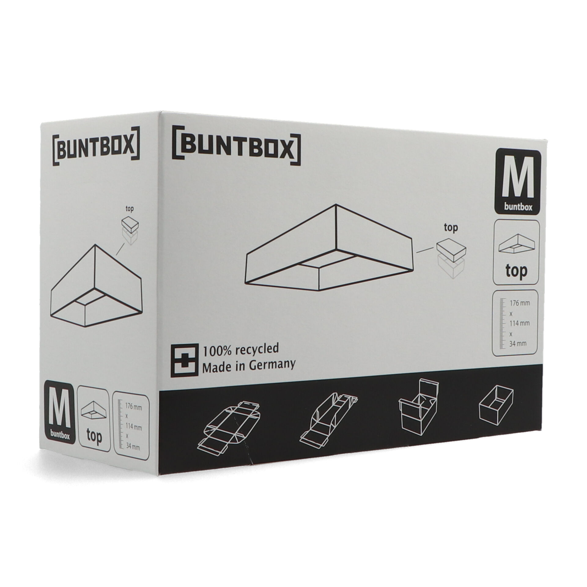 Leer- Display 24 x Buntbox M Oberteil