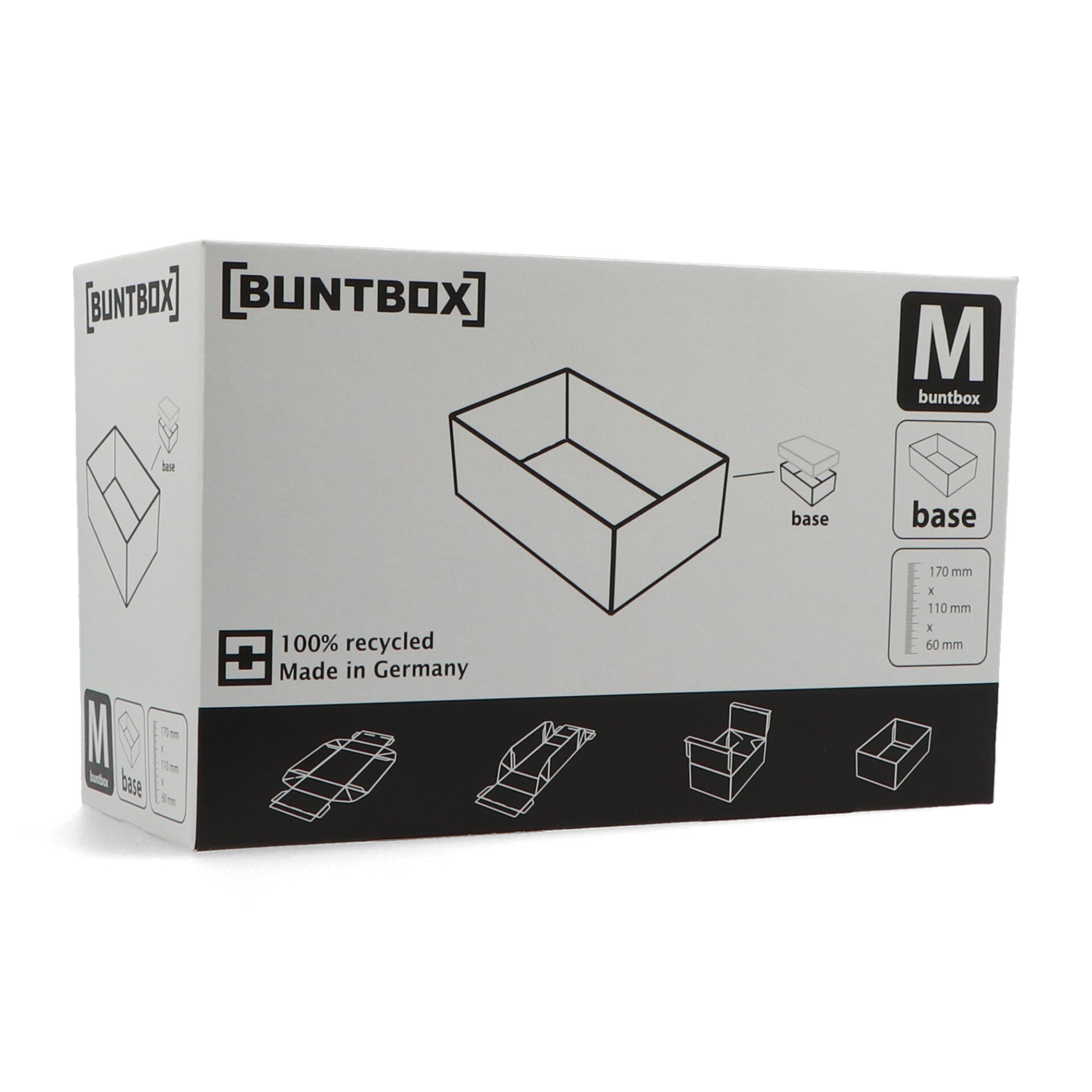 Leer- Display 24 x Buntbox M Unterteil