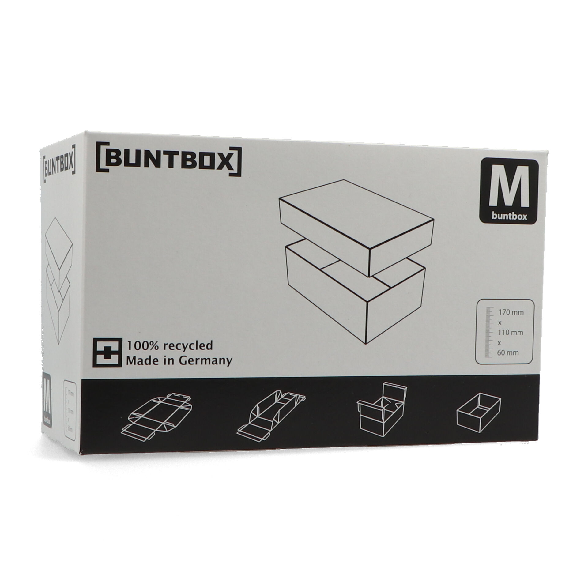 Leer- Display 12 x Buntbox M