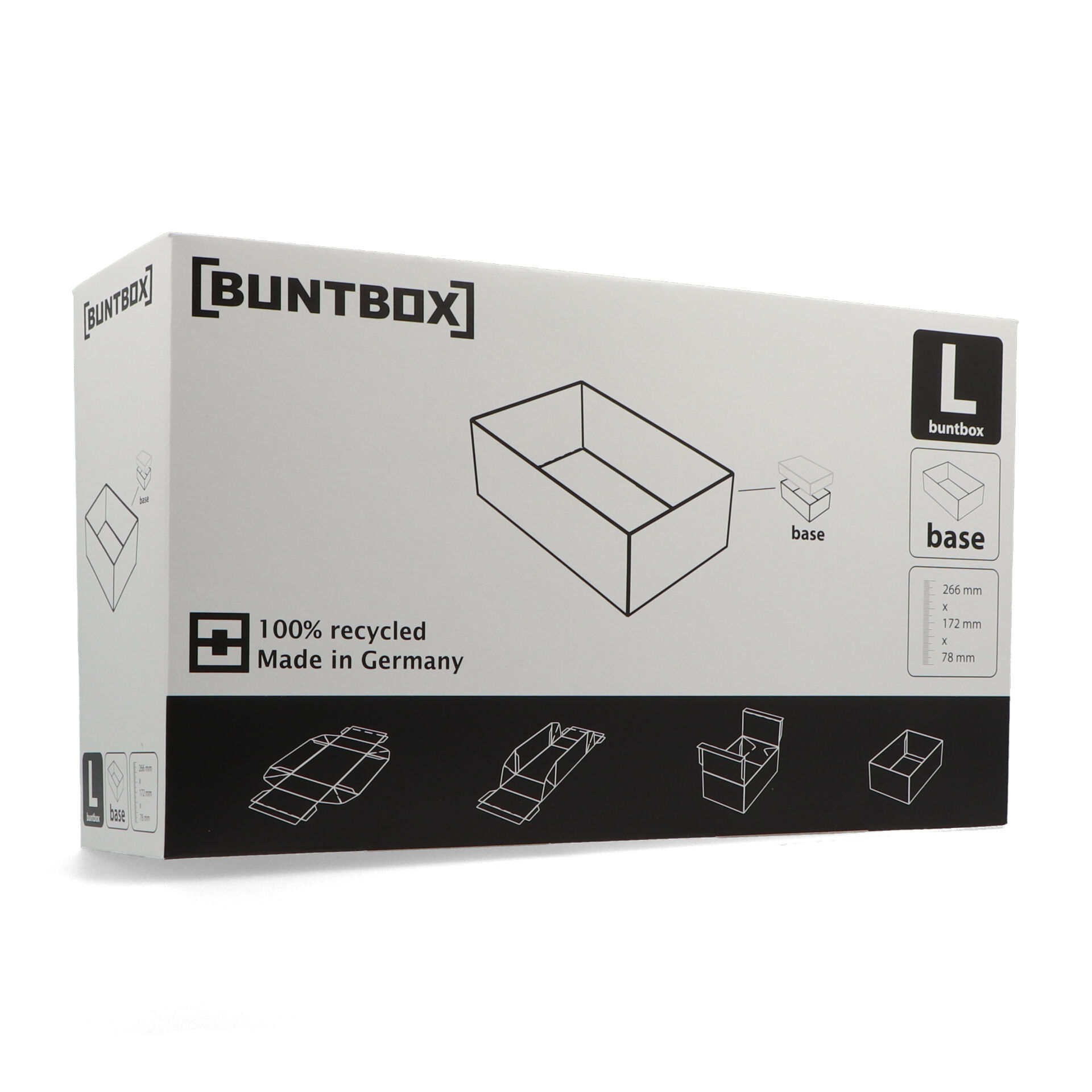 Leer- Display 24 x Buntbox L Unterteil
