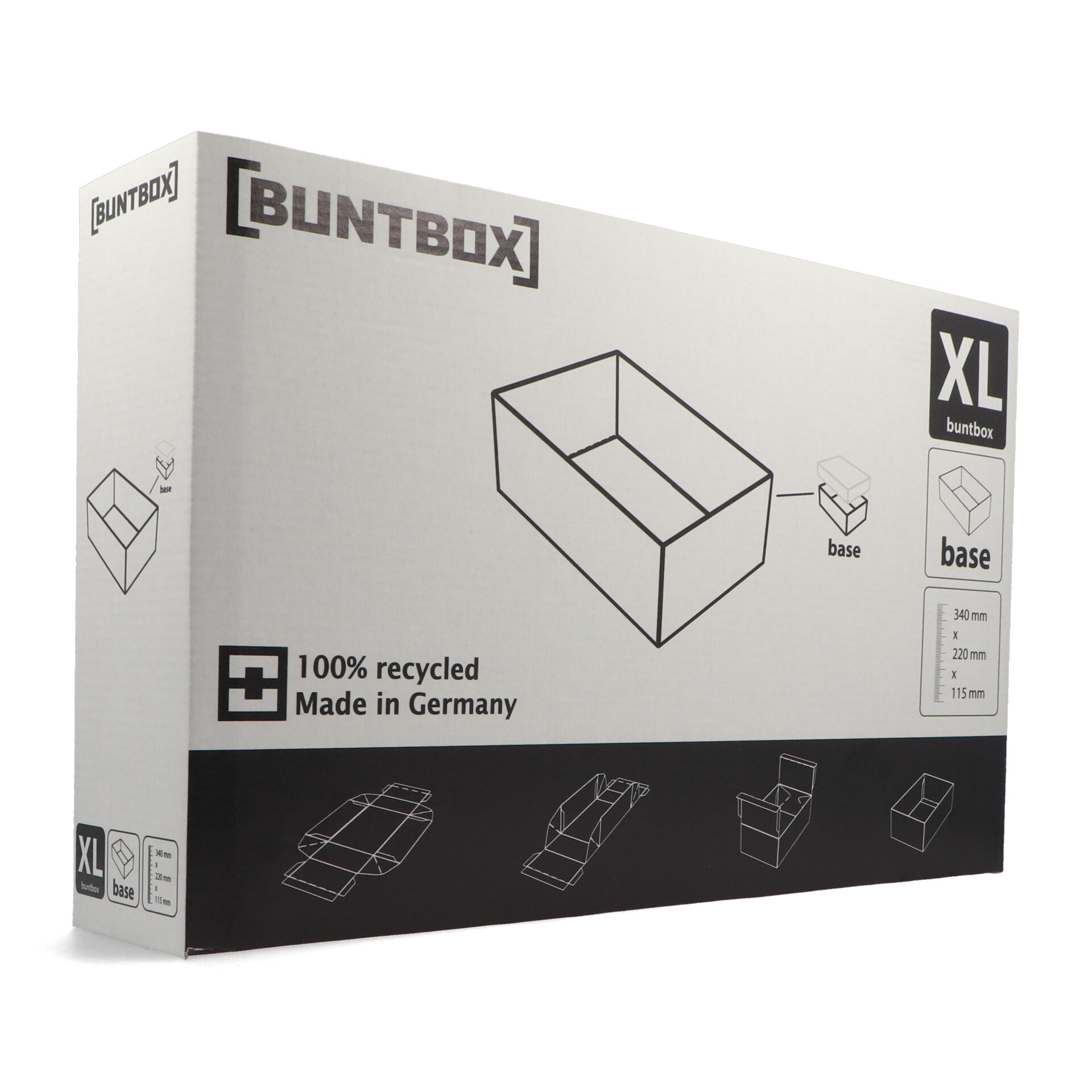 Leer- Display 24 x Buntbox XL Unterteil