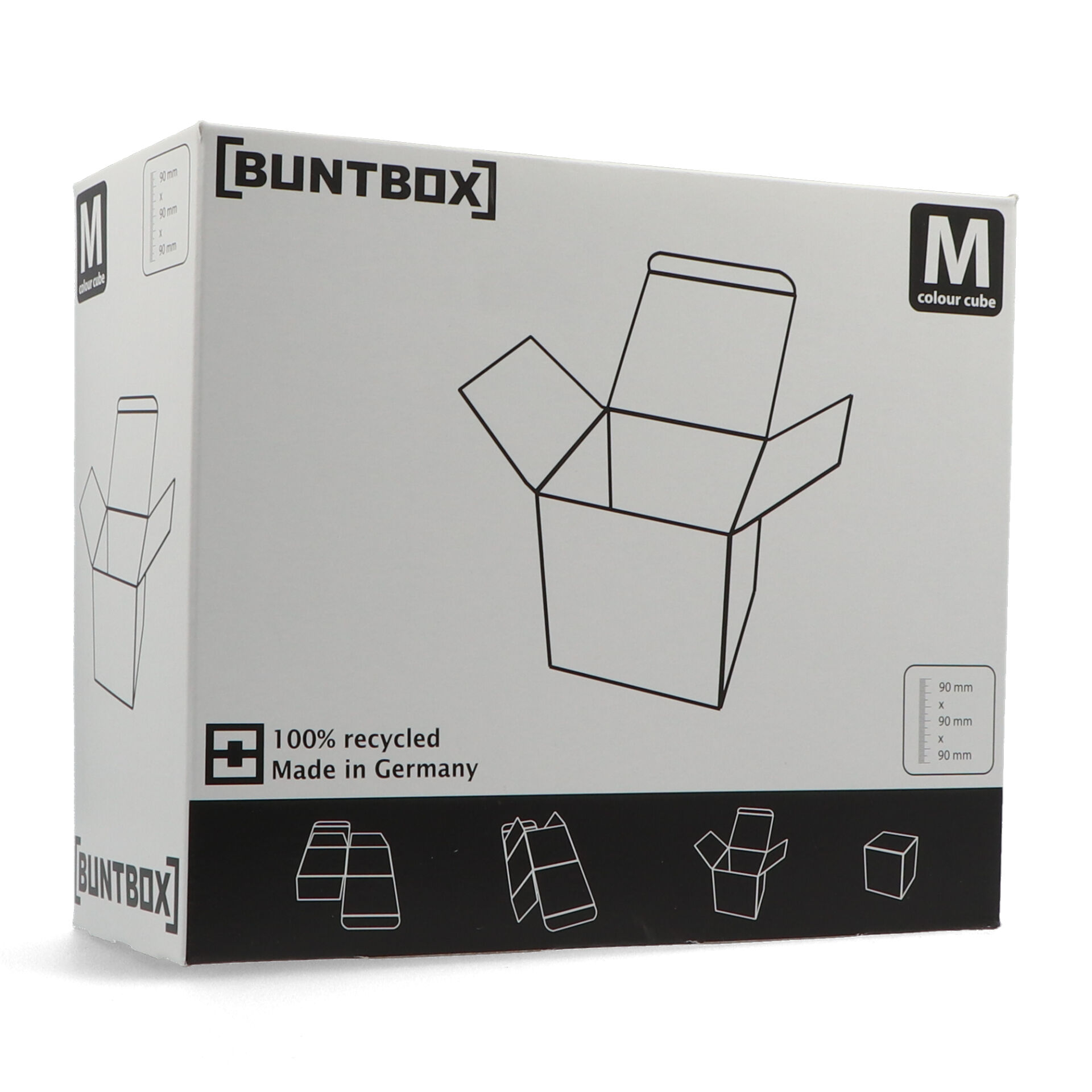 Leer- Display 24x Buntbox Colour Cube M