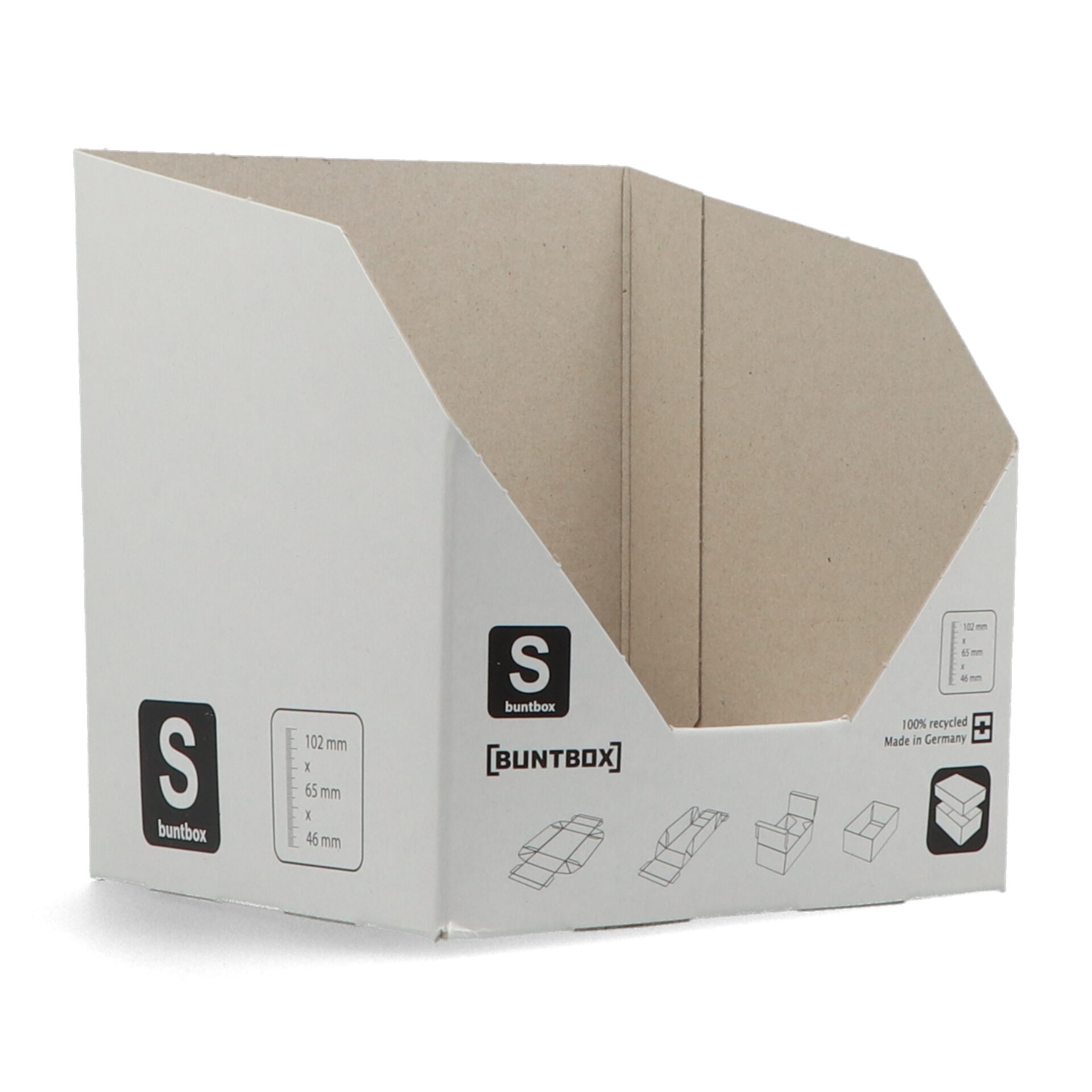 Leer- Display 12 x Buntbox S Kombipack